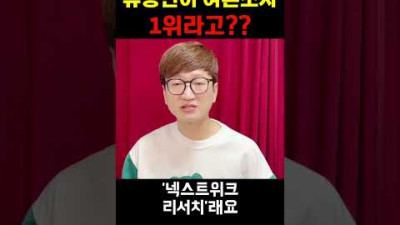 유승민이 당대표 여론조사 1위라고???? #shorts