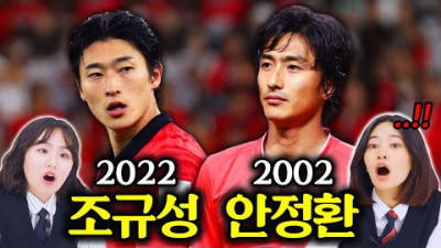 연예인 씹어먹는 비주얼..ㄷㄷ 미남 운동 선수들을 본 10대 반응 (조규성, 안정환)