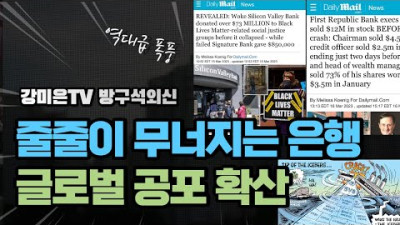 이건 빙산의 일각. 줄도산 도미노를 막아라 [강미은TV 방구석외신]
