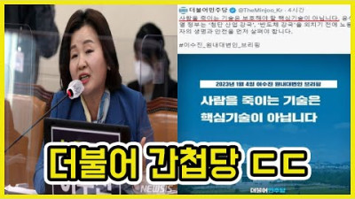 반도체 기술 팔아 먹으려고 난리 난 민주당 ㄷㄷ | 도람뿌 <간첩당>