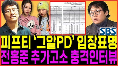 피프티피프티 그것이알고싶다 SBS 제작PD 입장표명 전홍준 안성일 백이사 추가고소 충격인터뷰! 손승연 오메가엑스 CCTV 포츈 어트랙트 더기버스 워너뮤직 이진호 뽕뉴스 수호씨