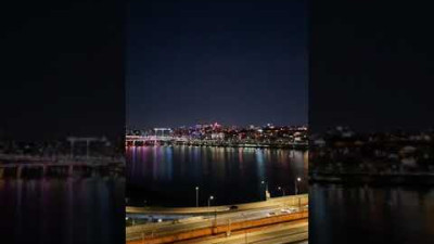 210405 동호대교 야경 Night view alongside Dongho Bridge #Shorts