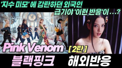 (외부)[2탄] '블핑이 블핑 깼다! MV 1억뷰 돌파!' BLACKPINK(블랙핑크) - ‘Pink Venom(핑크베놈)’ MV 한글자막,리액션,해외반응!