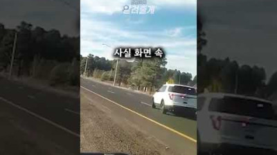 고속도로 위협운전자의 정체ㄷㄷ#shorts