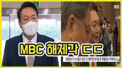 [속보] 윤석열 대통령 칼 빼들었다!! ㄷㄷ | 도람뿌